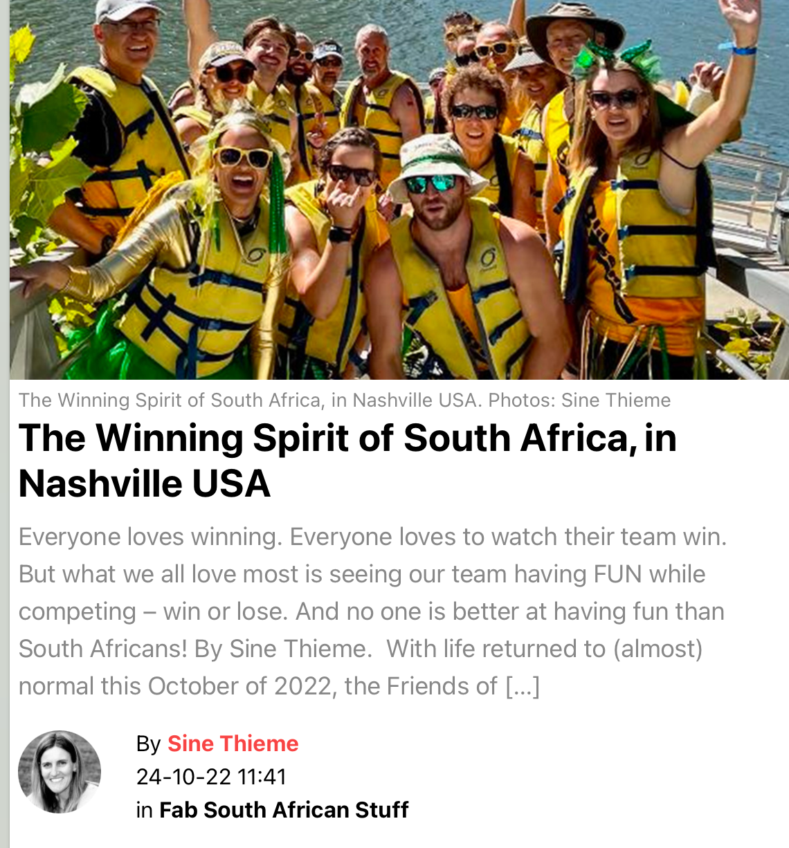 SA people news